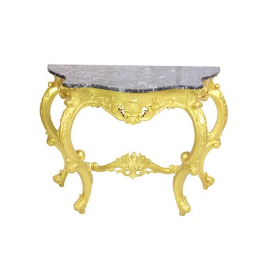 Louis XV Style Console Table in Giltwood-WFJ-1818279