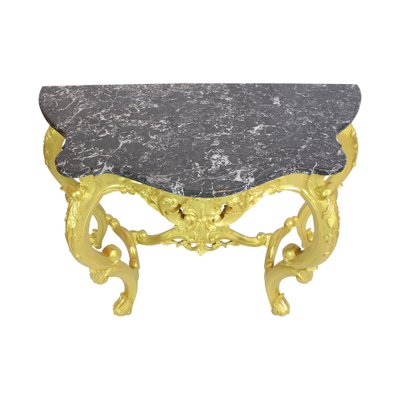 Louis XV Style Console Table in Giltwood-WFJ-1818279