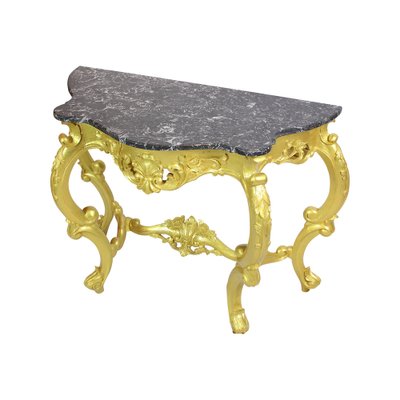 Louis XV Style Console Table in Giltwood-WFJ-1818279