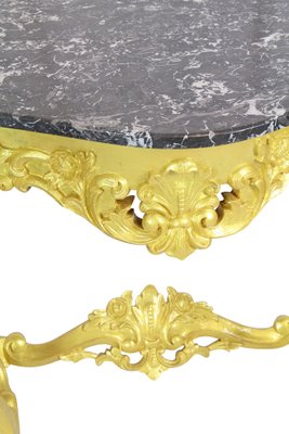 Louis XV Style Console Table in Giltwood-WFJ-1818279