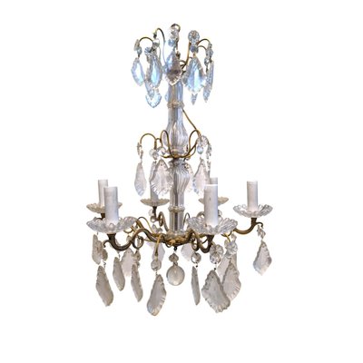 Louis XV Style Crystal Chandelier-HLV-1819766