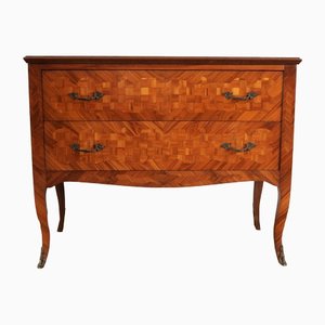 Louis XV Style Dresser with Inlays in Bois de Rose-IYX-1261368