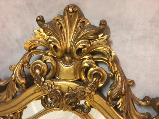 Louis XV Style Giltwood Mirror, 1950s-SDV-780671