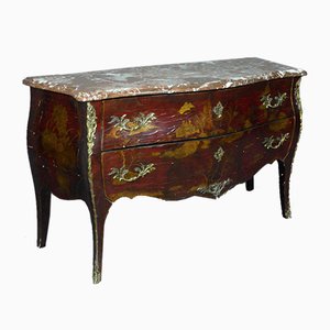 Louis XV Style Lacquer Chest of Drawers-WSV-734494