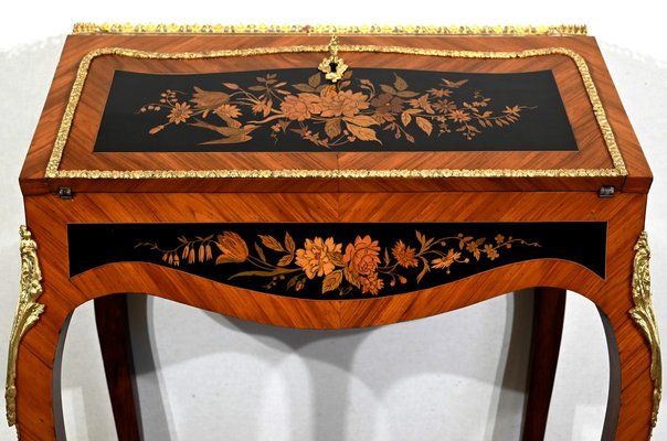 Louis XV Style Lady's Desk, Napoleon III Period-RVK-1402422