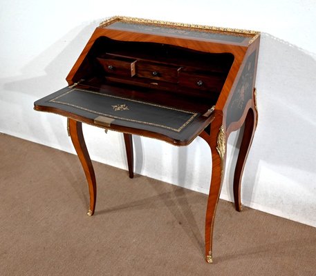 Louis XV Style Lady's Desk, Napoleon III Period-RVK-1402422