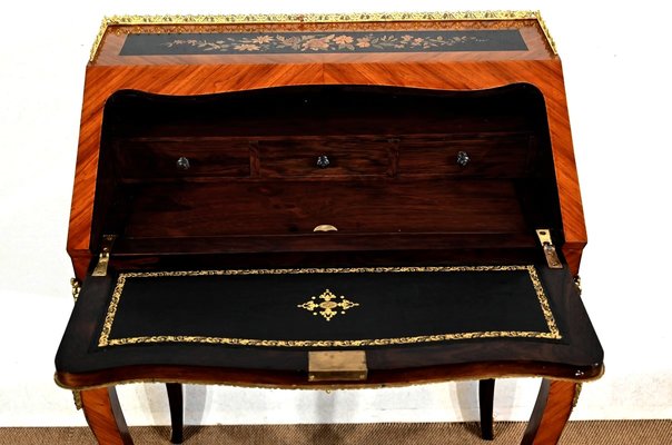 Louis XV Style Lady's Desk, Napoleon III Period-RVK-1402422