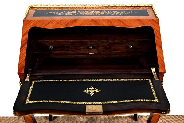 Louis XV Style Lady's Desk, Napoleon III Period-RVK-1402422