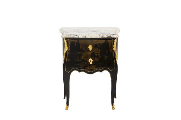 Louis XV Style Living Room Table in Chinese Lacquer, 1880s-CEJ-1067840