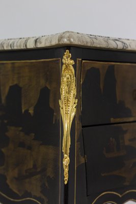 Louis XV Style Living Room Table in Chinese Lacquer, 1880s-CEJ-1067840