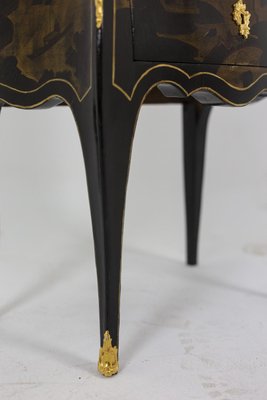 Louis XV Style Living Room Table in Chinese Lacquer, 1880s-CEJ-1067840