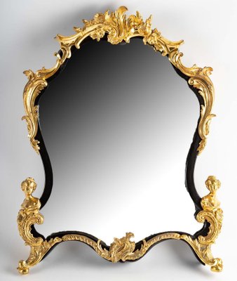 Louis XV Style Mirror in Gilt Bronze-WFS-1264813