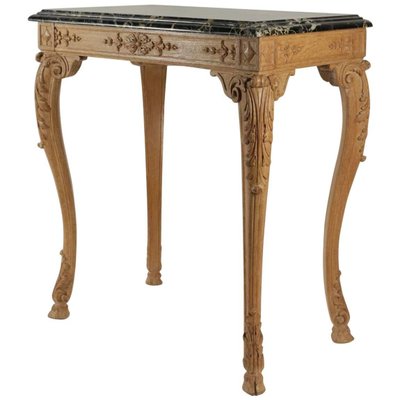 Louis XV Style Oak Hand-Carved Gueridon Table, 1940s-WFS-744740