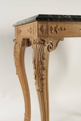 Louis XV Style Oak Hand-Carved Gueridon Table, 1940s-WFS-744740