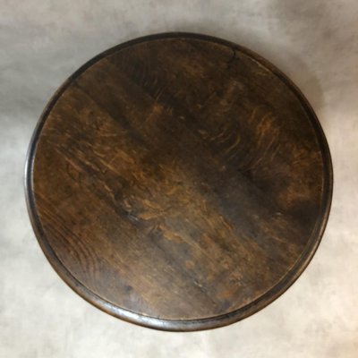 Louis XV Style Oak Side Table, 1940s-SDV-674151