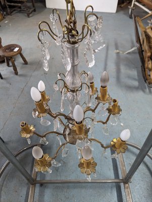 Louis XV Style Pampilles Cage Chandelier-HLV-1819772