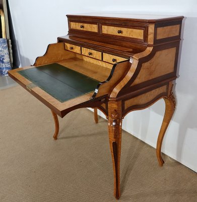 Louis XV Style Precious Wooden Desk, 1850-RVK-1226553