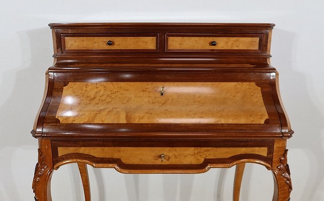 Louis XV Style Precious Wooden Desk, 1850-RVK-1226553