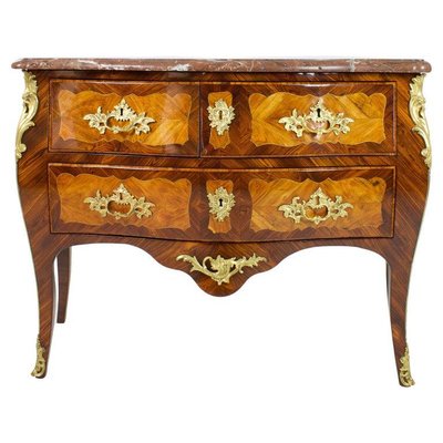 Louis XV Style Sauteuse Chest of Drawers by P .Russel-KMT-999863