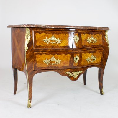 Louis XV Style Sauteuse Chest of Drawers by P .Russel-KMT-999863