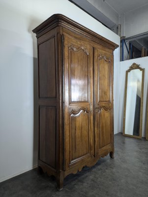 Louis XV Style Wardrobe in Walnut-HLV-2033114