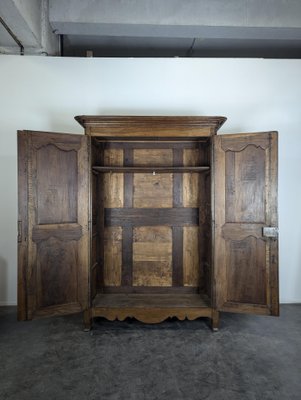 Louis XV Style Wardrobe in Walnut-HLV-2033114