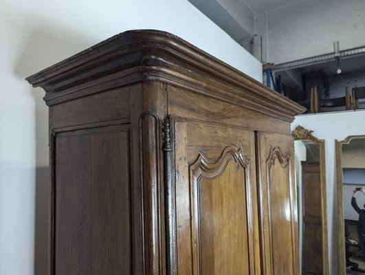 Louis XV Style Wardrobe in Walnut-HLV-2033114