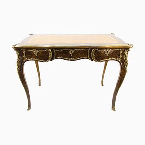 Louis XV Style Writing Desk with Bronze Mounts-KEG-1086715