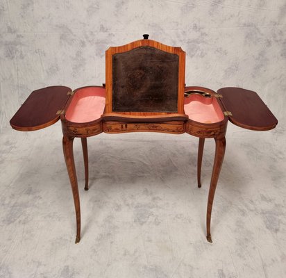 Louis XV Style Writing Table in Rosewood, 19th Century-BSB-1254301