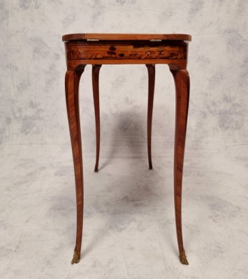 Louis XV Style Writing Table in Rosewood, 19th Century-BSB-1254301