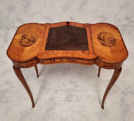 Louis XV Style Writing Table in Rosewood, 19th Century-BSB-1254301