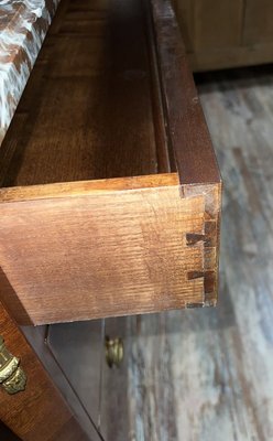 Louis XV Transition Chest of Drawers in Precious Wood Marquetry, 1920s-MWB-2035913