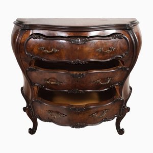 Louis XV Veneto Style Dresser in Walnut Root, 20th Century-KKK-1289067