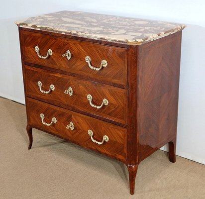 Louis XV Violet Wood Chest of Drawers, 1700s-RVK-1386908