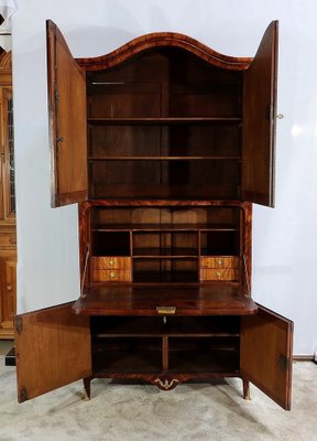 Louis XV Wood Secretary by J. Popsel-RVK-1703147