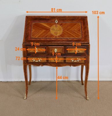 Louis XV Wooden Slope Desk, 18th Century-RVK-1275305