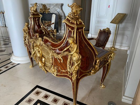 Louis XV Writing Desk in Style of Francois Linke, Paris-FLW-1401974