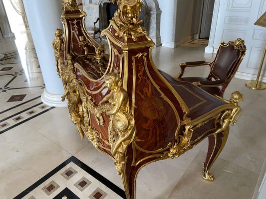 Louis XV Writing Desk in Style of Francois Linke, Paris-FLW-1401974