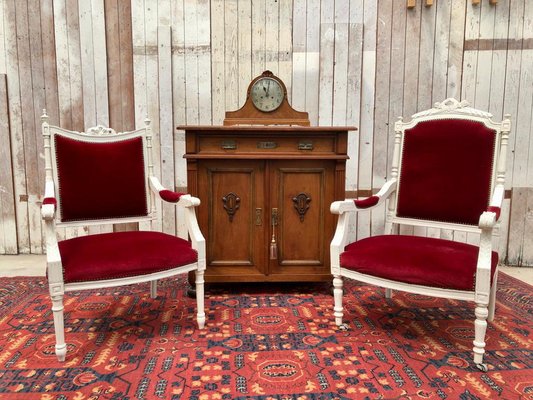 Louis Xvi Armchairs, 1890s, Set of 2-RVG-2040960