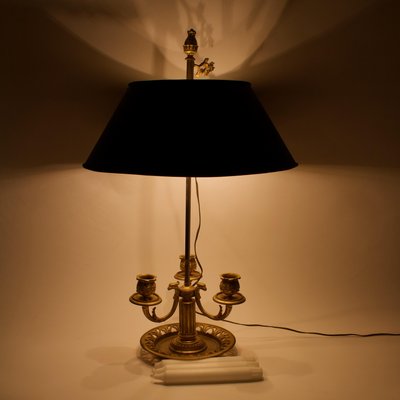 Louis XVI Bouillotte Table Lamp, France, End 19th Century-KMT-1142894