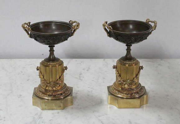 Louis XVI Bronze Vide Poches, Set of 2-RVK-978422