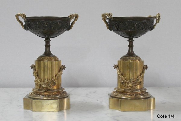 Louis XVI Bronze Vide Poches, Set of 2-RVK-978422