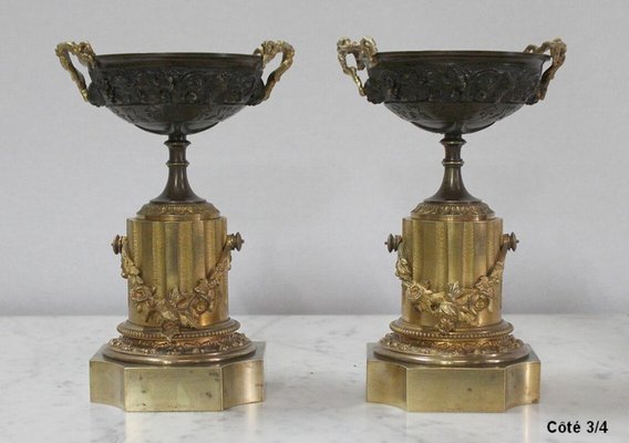 Louis XVI Bronze Vide Poches, Set of 2-RVK-978422