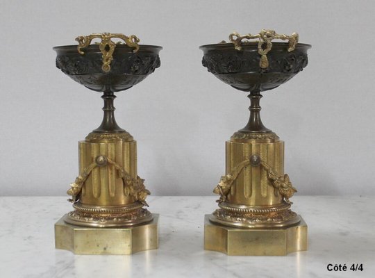 Louis XVI Bronze Vide Poches, Set of 2-RVK-978422