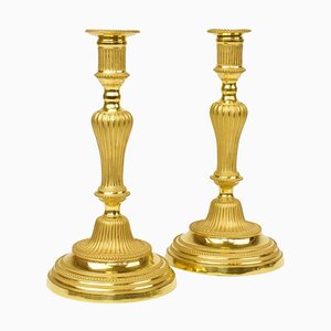 Louis XVI Candleholders, 1760s, Set of 2-KMT-952980