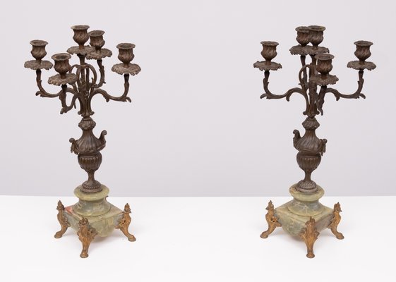 Louis XVI Candleholders, France, 1880s, Set of 2-GCG-2032308