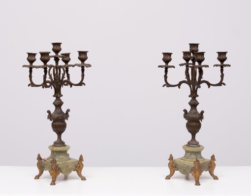 Louis XVI Candleholders, France, 1880s, Set of 2-GCG-2032308