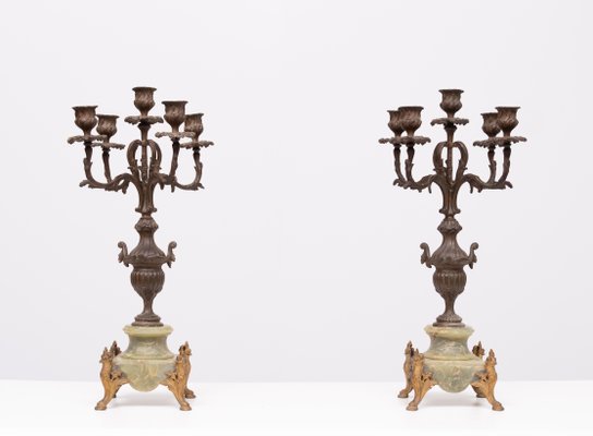 Louis XVI Candleholders, France, 1880s, Set of 2-GCG-2032308