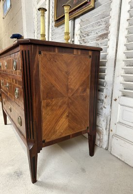 Louis XVI Chest of Drawers in Marquetry-AXR-1721909