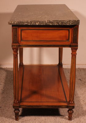 Louis XVI Console in Cherry by LM Pluvinet, 18th Century-HPU-1030670